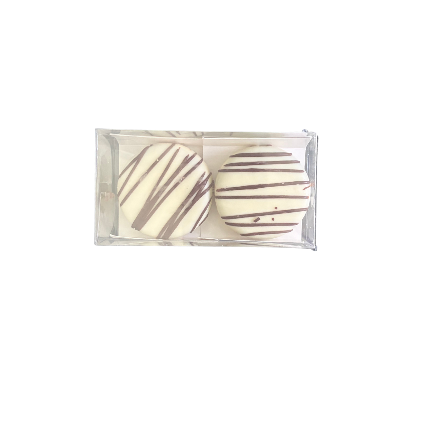 Delta 9 THC 25MG Chocolate Covered Sandwich Cookies 2-ct / Cookies & Cream